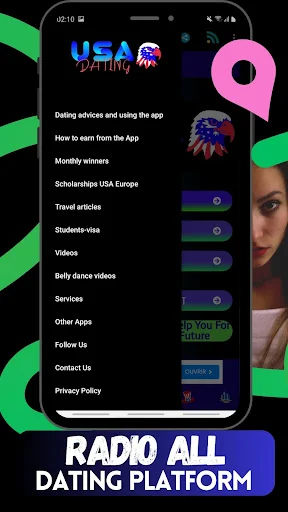 I-download ang USA Dating: Humanap ng Pag-ibig sa USA at Paris - Screenshot 22
