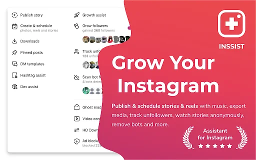 INSSIST: Pinakamahusay na Instagram Web Client para sa PC at Mac - Screenshot 1