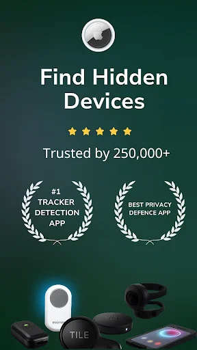 I-download ang Tracker Detect: AirTag Scanner – Hanapin ang Bluetooth - Screenshot 1