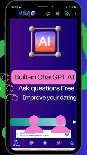 I-download ang USA Dating: Humanap ng Pag-ibig sa USA at Paris - Screenshot 11