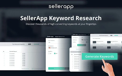 Amazon Keyword Tool para sa SellerApp – Libreng Keyword Generator - Screenshot 3