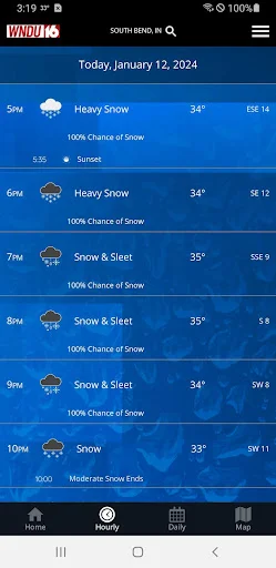 I-download ang WNDU First Alert Weather – Tumpak na Panahon - Screenshot 2