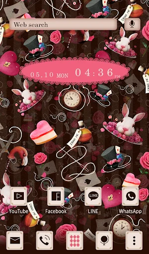 Download Dark Alice in Wonderland Theme – Gothic Style Free - Screenshot 5