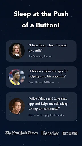 I-download ang Pzizz – Sleep, Nap, Focus: Matulog nang Mahimbing - Screenshot 1