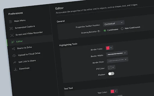 I-download ang Zoho Annotator – Pinakamahusay na Screenshot Tool - Screenshot 5