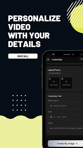 I-download ang Tellow AI: Invitation Video – AI Maker para sa Kasal - Screenshot 3