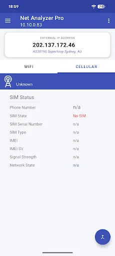 I-download ang Net Analyzer Lite – Pro Network Scanner at Port Tool - Screenshot 2