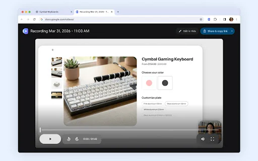 I-download ang Google Vids Screen Recorder – Mabilis na Video Capture - Screenshot 3