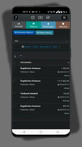 I-download ang Seven Time – App para sa Time Recording at Invoicing - Screenshot 6