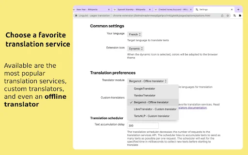 Linguist: Pinakamabilis na Web Page Translator – I-download Ngayon - Screenshot 4