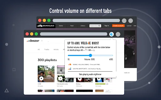 Sound Booster by AudioMax – Palakasin ang Volume sa Chrome - Screenshot 3