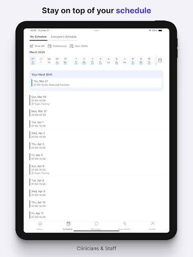 I-download ang Veras App: Pamahalaan ang Schedule nang Mabilis - Screenshot 7